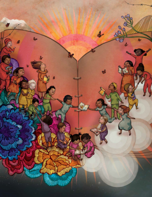 Children's Book Week 2019 Poster: Yuyi Morales Read Now Read Forever