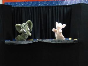 Elephant and Piggie Puppets