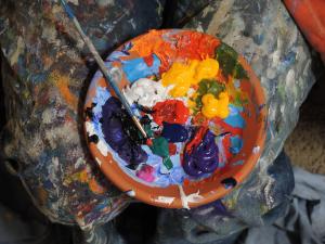 Mix of Paints -- Photo by Mike Petrucci on Unsplash