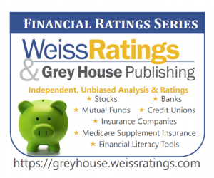Weiss Financial ratings image with piggy bank