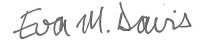 Eva's Signature